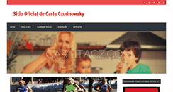 Desktop Screenshot of carlitacz.com